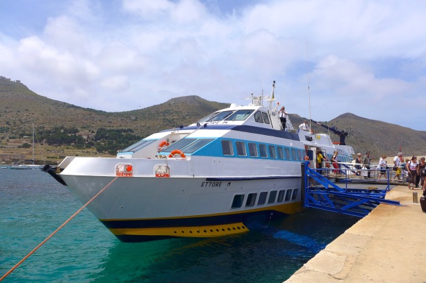 Ferry to the Egadi Islands